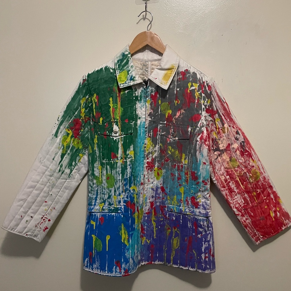 Colorful Painted Jacket